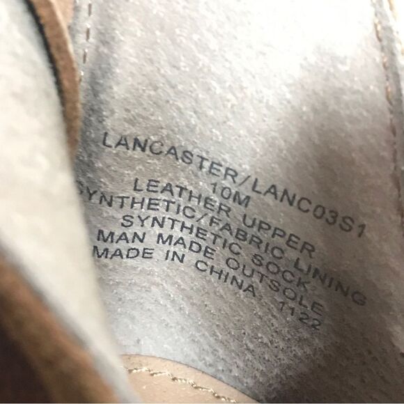 STEVE MADDEN Brown Suede Open Side Ankle Boot Bootie Chunky Heel Leather Size 10 - Picture 9 of 15